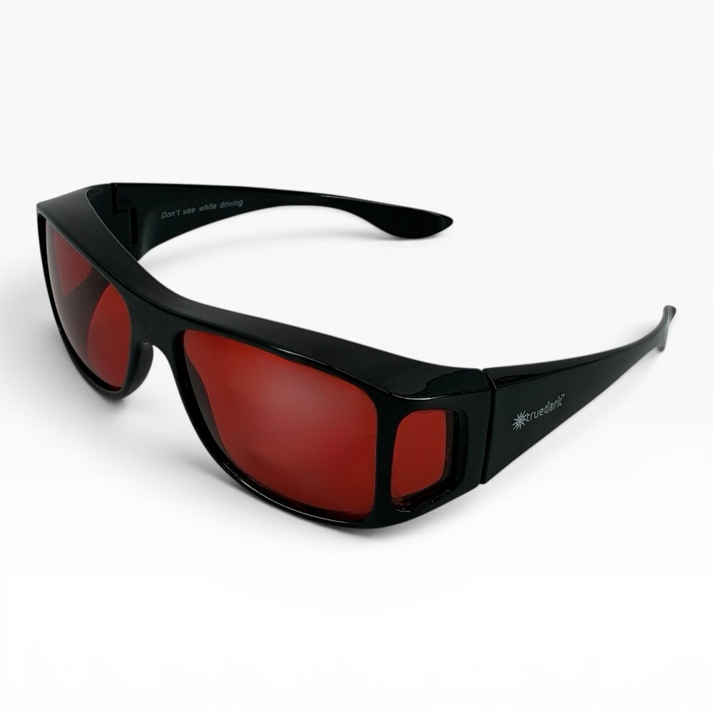 TrueDark Twilights Fitover Blue Light Blocking Glasses w Box (U) - Picture 2 of 8